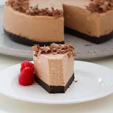 no bake chocolate cheesecake bake