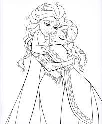 Tranh Tô Màu Elsa Và Anna - Phần 28
