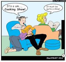 Blondie and Dagwood Cooking Show comic porn 