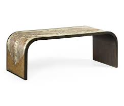 jonathan charles curved coffee table