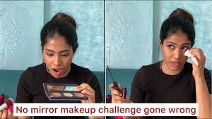 no mirror makeup challenge yashi tank