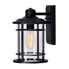 Belmont 1 Light Outdoor Wall Light with Black finish  CWI Lighting