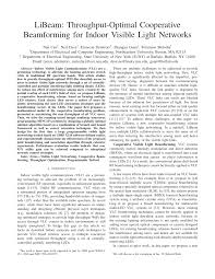 indoor visible light networks
