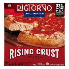 rising crust pepperoni frozen pizza