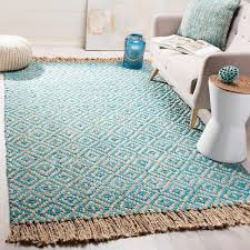 safavieh natural fiber turquoise beige