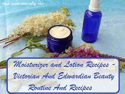 edwardian beauty routine and recipes