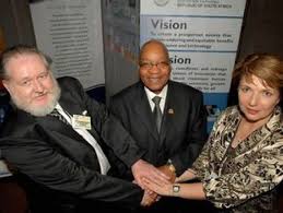 News24 wants your feel good stories! Prof Eriksson Is Congratulated By The South African President Jacob Zuma University Of Pretoria