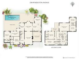 Floor Plan Palm Beach House 250