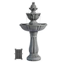 Solar Powered Fountains Outdoor