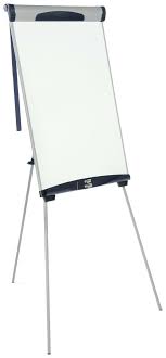 Whiteboard And Easel With Storage Office Flip Chart