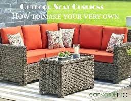Outdoor Seat Cushions How To Make