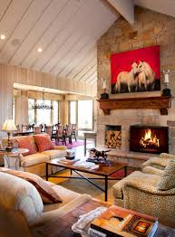 fireplace with wood storage houzz