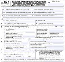 irs form ss 4 instructions what it is