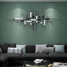 3d Multicolor Modern Style Wall Decor Metal Home Hanging Art