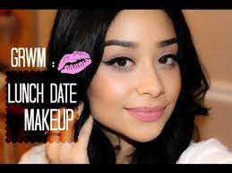 grwm lunch date makeup you