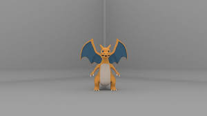 A survivor of the ice age, it struggles to maintain its body temperature in modern climates. Charizard Pokemon 3d Model 30 Ma Free3d