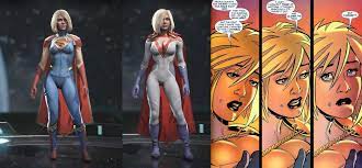 In Injustice 2(2017), Power Girl's infamous 