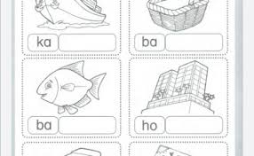 Latihan suku kata via puankuong.blogspot.com. Worksheet For Kindergarten Bahasa Malaysia Kids Activities Cute766