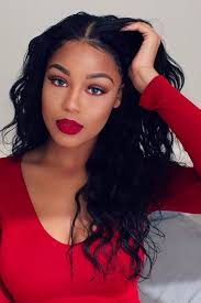 christmas red makeup looks for black s