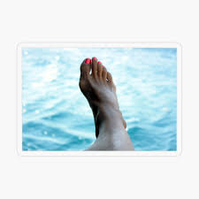 Sexy feet on the sea Art Print for Sale by LuminusProject 
