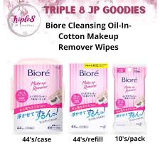 biore make up remover wipes
