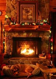 Cozy Fireplace Cabin Fireplace Fireplace