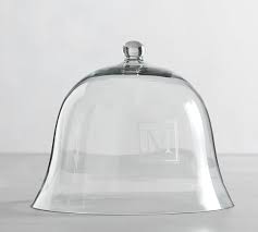 large glass dome pottery barn