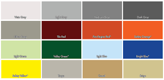 Color Chart Coatings For Industry Inc
