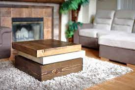 How To Build A Diy Coffee Table Square