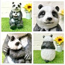 Panda Garden Ornament Animal Figurine