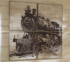 Planked Train Panels Pottery Barn