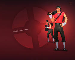 48 team fortress 2 scout wallpaper