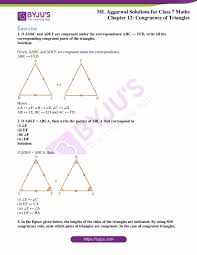 7m50, 7m51 cge 2c, 4e 18 summative performance task Ml Aggarwal Solutions For Class 7 Chapter 12 Congruence Of Triangles Download Free Pdf