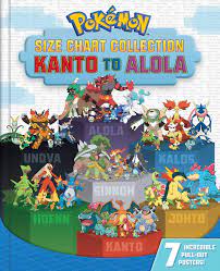 Pokémon Size Chart Collection: Kanto to Alola – BocoLearningLLC