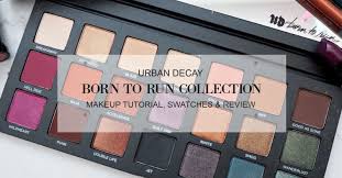 review swatch tutorial urban decay