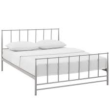 modway furniture estate gray queen bed