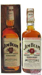 jim beam white label bourbon old