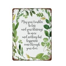 Irish Blessing Decor Irish Irish Print