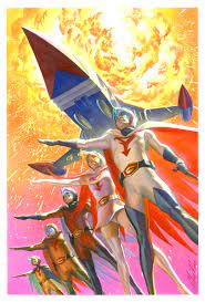 BATTLE of the PLANETS #12 Cover by ALEX ROSS, in Rich Cirillo's Battle of  the Planets- GATCHAMAN Comic Art Gallery Room