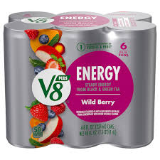 v8 plus energy juice drink wild berry