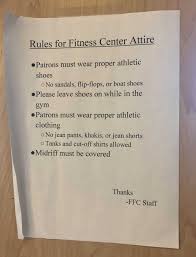 Cal Lu Has No Dress Code Except At The Gym The Echo