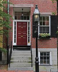 front door colors for a red brick house