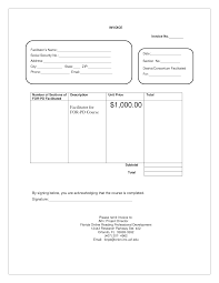 Blank Service Invoice Template Services Rendered 43 Mychjp