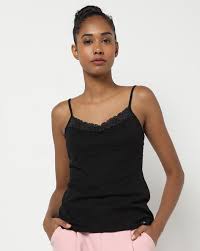 Camisole With Lace Trim
