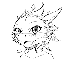 5 out of 5 stars. Twitter à¤ªà¤° Moire Just A Quick Simple Chibi Head Sketch Of Shira Dragon Furry