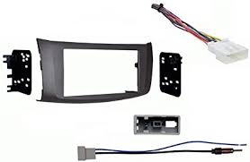 I try to tell you how to do it and i show you. Amazon Com Compatible With Nissan Sentra 2013 2014 2015 2016 2017 2018 Double Din Stereo Harness Radio Install Dash Kit Package Car Electronics