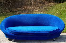 bretz pool sofa 4er blau