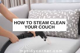 how to steam clean a couch to keep it