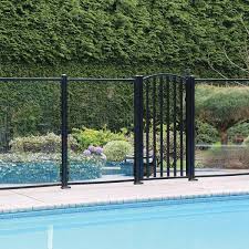 Hard Surface Pool Fence Panel Rail Kit