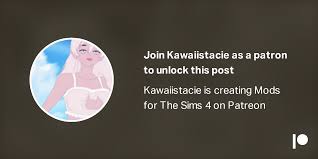 Here comes another mod by the brilliant kawaiistacie, which is the sims 4 slice of life mod. Ptahnz3scykpxm